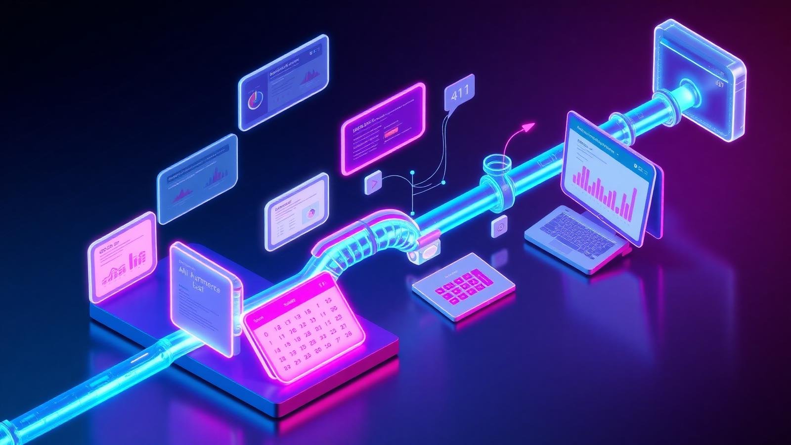 Illustrative visual for From cold list to booked demo, without a human in the loop